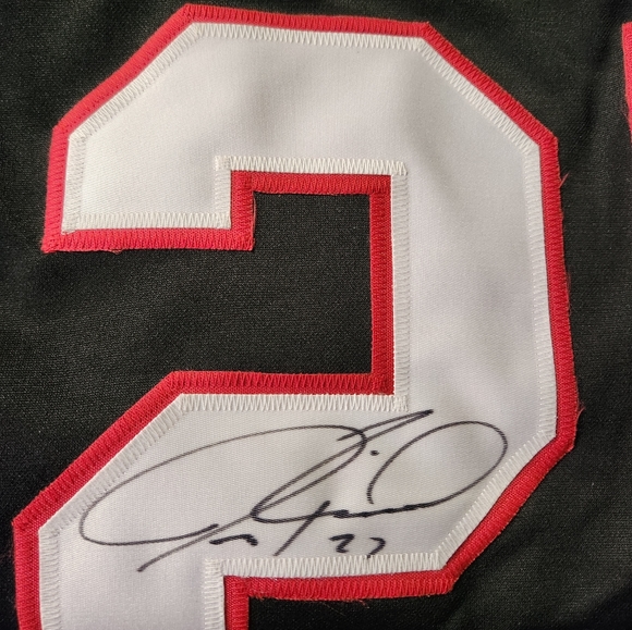 Other - Jeremy Roenick Blackhawks Autographed Black Jersey XL